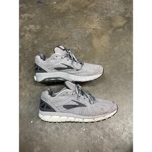 Brooks Beast 16 110251-1D-153 Mens Gray Carpe Runem Suede Sneaker Shoes 10 D